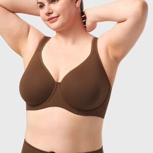 BOGO HSIA Joan Ultimate Soft T-Shirt Unlined Underwire Minimizer Bra Size 40DDD